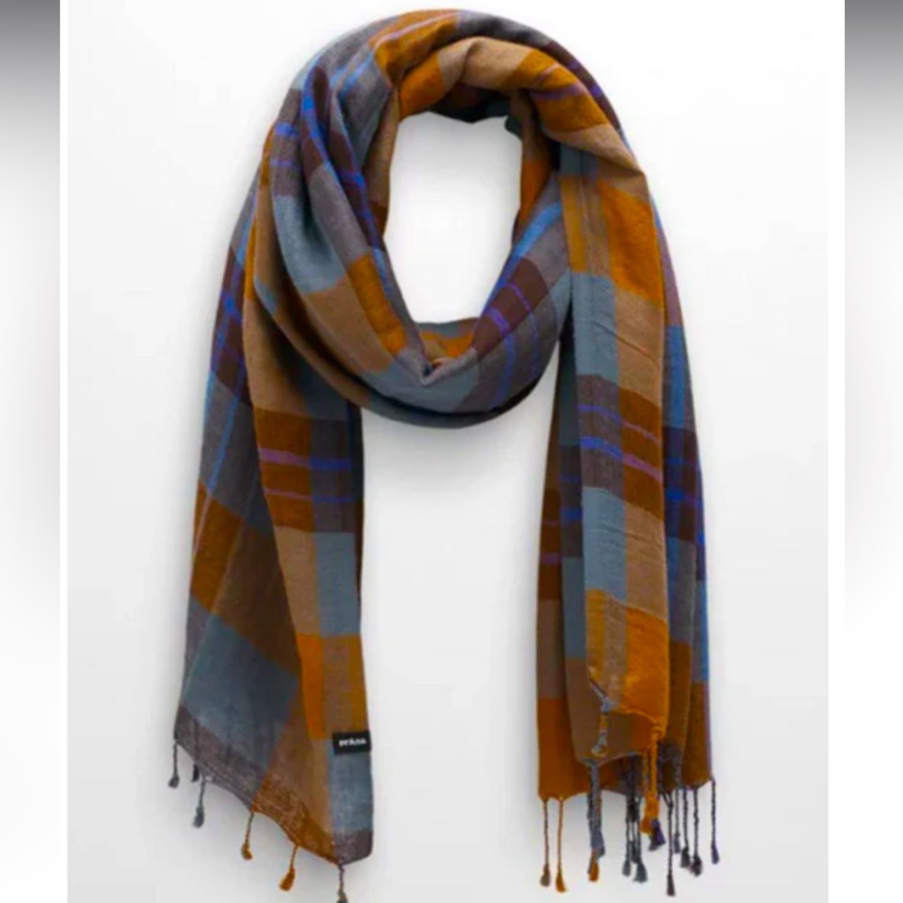 PrAna Skylan Scarf, Weathered Blue